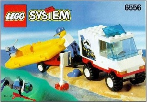 INS6556-G 6556 BOUWBESCHRIJVING- Scuba Squad gebruikt *LOC RBS