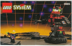 INS6889-Gb 6889 BOUWBESCHRIJVING- Recon Robot MET GAATJES gebruikt *LOC RBS