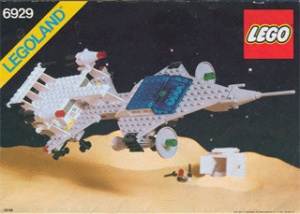 INS6929-G 6929 BOUWBESCHRIJVING-Starfleet Voyager gebruikt *LOC RBL