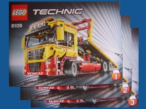 INS8109-G 8109 BOUWBESCHRIJVING- Flatbed Truck gebruikt *