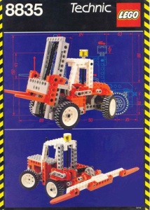 INS8835-G 8835 BOUWBESCHRIJVING- Forklift gebruikt *