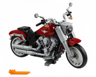 Set 10269-GB Harley-Davidson Fat Boy gebruikt deels gebouwd *B036