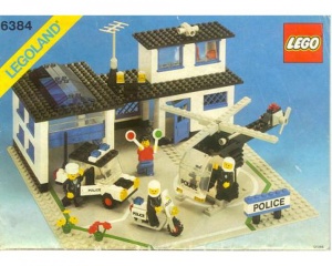 Set 6384-G Police Station gebruikt