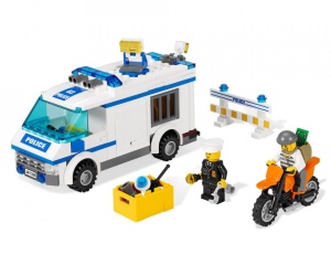 Set 7286-G Prisoner Transport gebruikt