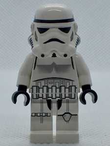 sw0122G Star Wars:Stormtrooper bedrukte benen gebruikt *0M0000