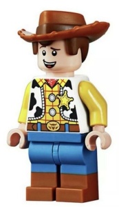 toy016 TOY STORY- Woody- Normale benen, open mond lach NIEUW *0M0000