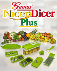 Nicer Dicer Plus - Set Razatoare Multifunctionala Legume si Fructe