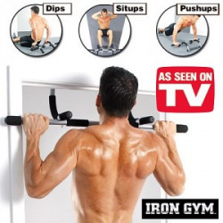 Oferta Iron Gym - aparat flotari, tractiuni si abdomene la doar 99 de lei