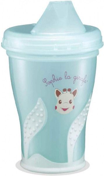 Pahar anti-curgere 200 ml Girafa Sophie