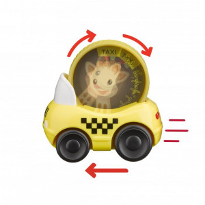 Set de 2 vehicule Girafa Sophie