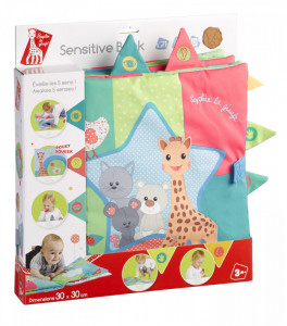 Vulli Carte senzoriala Girafa Sophie, dimensiune mare