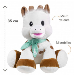 Vulli Girafa Sophie 'pufoasa' maxi 35 cm