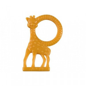 Inel dentitie cu aroma de vanilie Girafa Sophie -Orange