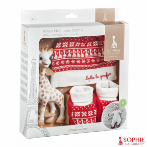 Set cadou Sophie la girafe „Crăciunul meu cu Sophie”