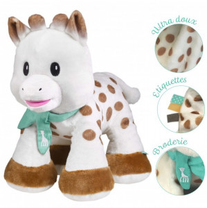 Vulli Girafa Sophie 'pufoasa' maxi 35 cm