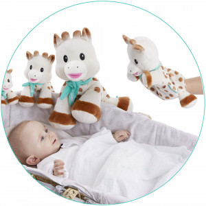 Vulli Marioneta Girafa Sophie din plus