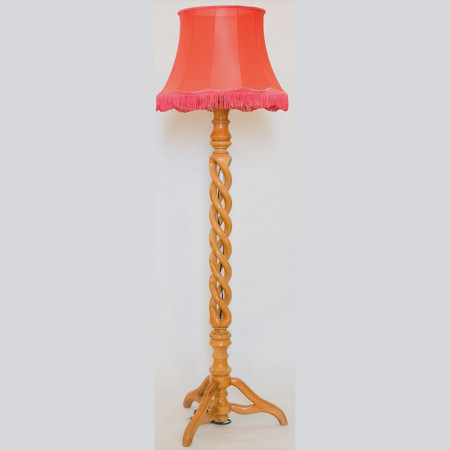 Lampadar tip torsada din lemn masiv MMLV-1