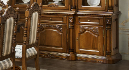 Bufet 3 usi 3 sertare stil Rococo MDBU-54