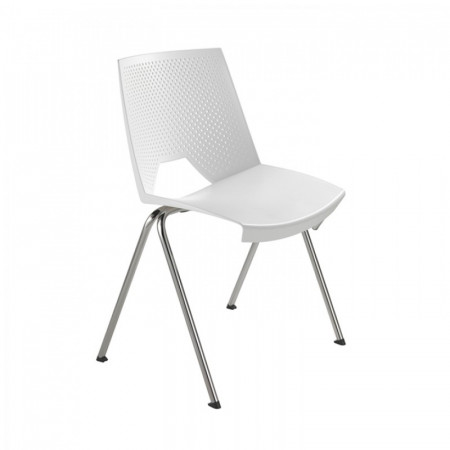 Scaun plastic PP ALB SSIP-1