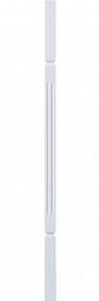 Balustrada intermediara tip Patrat QB5