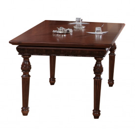 Masa fixa in stil Rococo lucrat manual MAMF-28