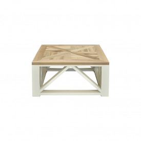 Masuta de cafea cu picioare decorate cu elemente geometrice MAMC-25