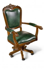 Scaun rotativ din lemn masiv elegant SSB-34