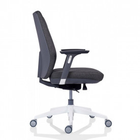 Scaun ergonomic executiv pentru birou, gri inchis SSB-18
