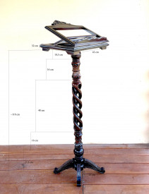 Stand de muzica cu trei spirale MMSB-2