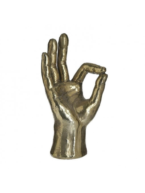 Decoratiune Golden Hand, Charisma, Rasina, 12x10x25