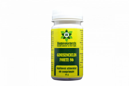 Ginesenciclin Forte 86 - 60 comp Data expirarii: 15.03.2025