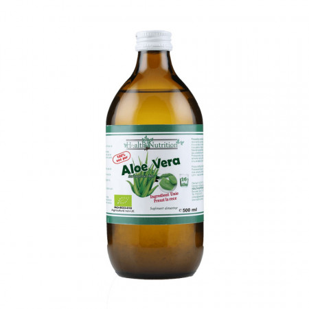 Aloe vera (barbadensis miller) suc bio - Health Nutrition, 500ml