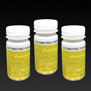 Locomotric Forte 59 - 3 x 60 comp - Pachet Economic Data expirarii: 09 / 2023