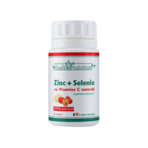 Zinc Seleniu și Vitamina C 90 capsule