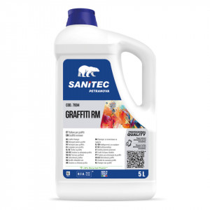 SANITEC Detergent pe baza de solvent pentru curatarea grafitii, 5000 ml