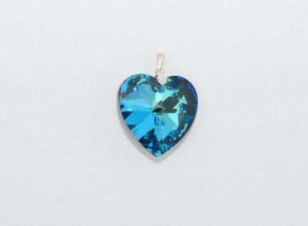 Heart Pendant, Crystal Vitral Medium, 18 mm