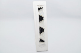Bratara 5 randuri cu cristale SWAROVSKI ELEMENTS - Blue Zircon
