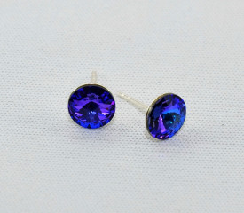 Cercei surub cu cristale SWAROVSKI ELEMENTS - Crystal