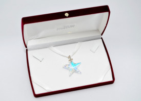 Twist Pendant, Bermuda Blue, 28 mm
