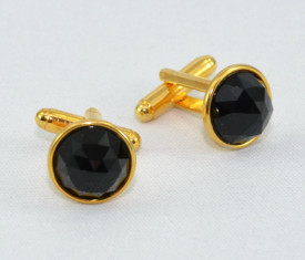 Butoni din argint cu cristale SWAROVSKI ELEMENTS - crystal