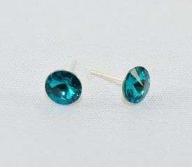 Cercei surub cu cristale SWAROVSKI ELEMENTS - Crystal