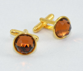 Butoni din argint cu cristale SWAROVSKI ELEMENTS - crystal