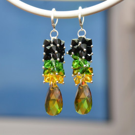 Cercei cu cristale SWAROVSKI ELEMENTS