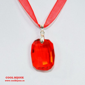Graphic Pendant, Light Siam, 28 mm