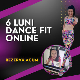 Abonament 6 luni Dance Fit Online cu Joy