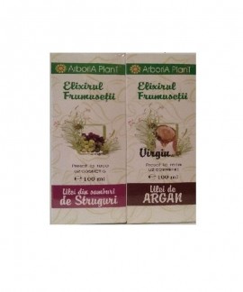 Pachet Ulei de Argan 100ml + Ulei de Sâmburi de Struguri 100ml GRATIS
