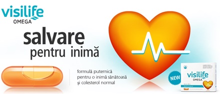 Visislim Omega 30 capsule - inima sanatoasa