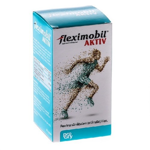 Fleximobil Aktiv, 60 capsule – recomandat in bolile articulare