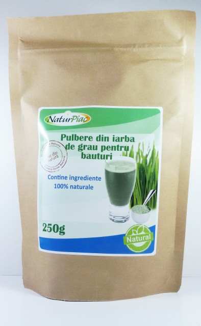 Pulbere (pudra) de Iarba De Grau Verde 250g