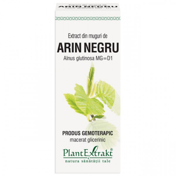 Extract din muguri de arin negru 50 ml (ALNUS GLUTINOSA)